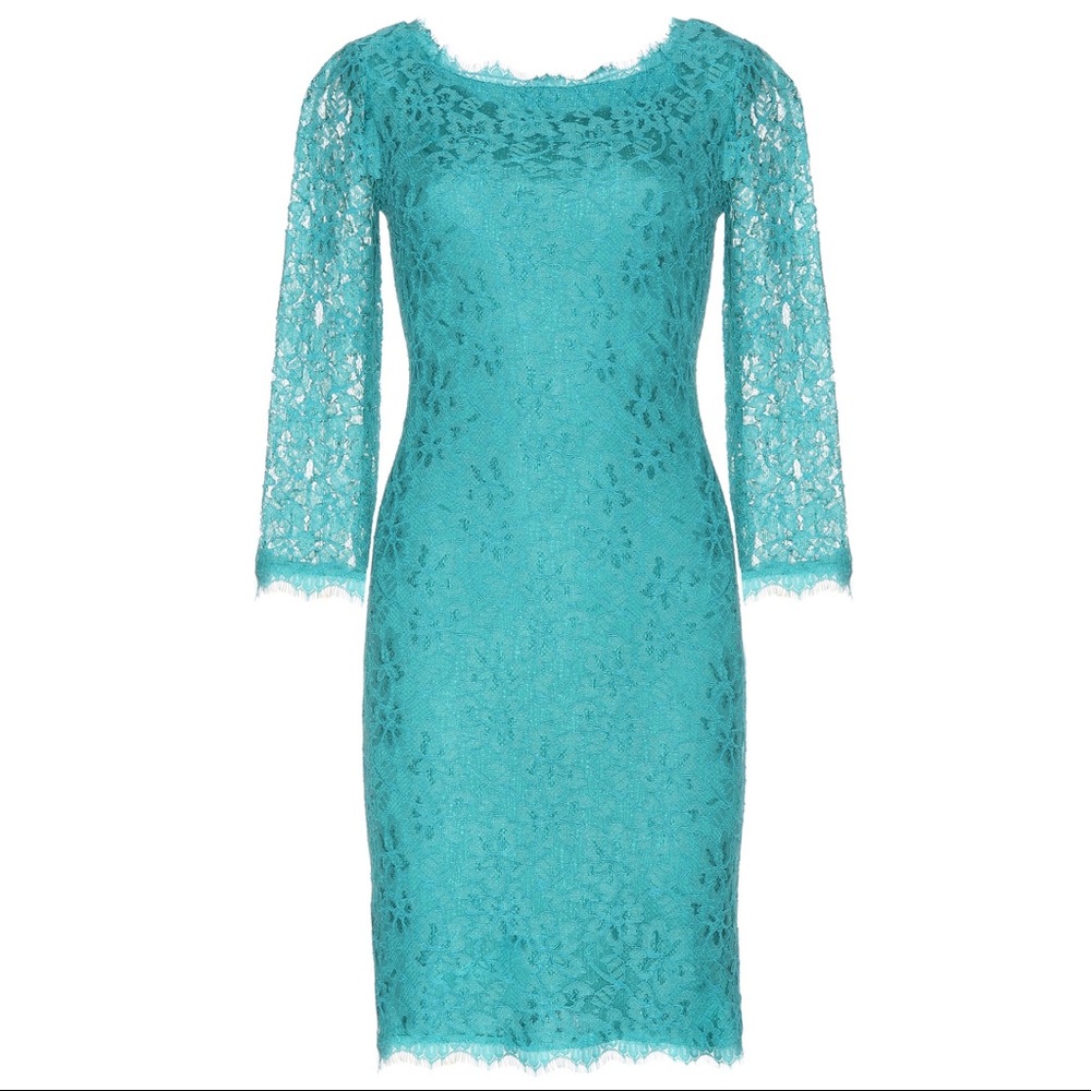 DIANE VON FURSTENBERG Zarita Lace Dress NWT - Picture 5 of 16